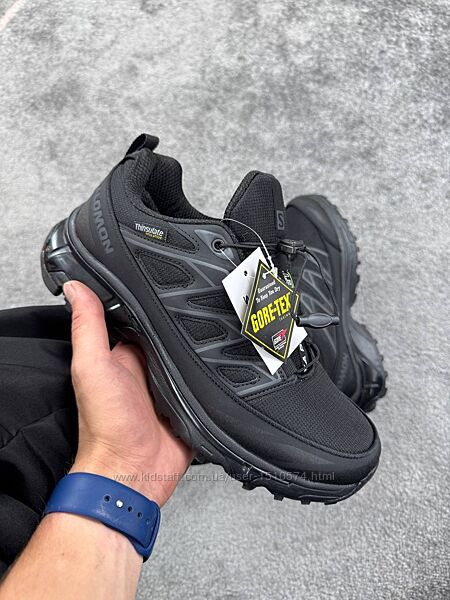 Р.41-46 кроссовки salomon xt-6 expanse winter black gore-tex артикул 0637