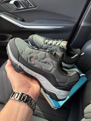р.41-46 Кроссовки Columbia Firecamp Fleece Gore-Tex Black Green Grey  CL023