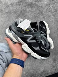 Р.36-41 кроссовки new balance 9060 black grey white cordura артикул 0598