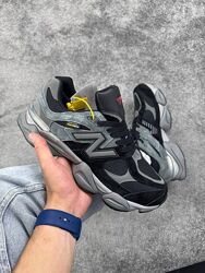 Р.41-46 кроссовки new balance 9060 black grey cordura артикул 0600