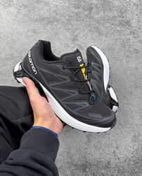 Р.41-46 кроссовки salomon 8-cfb tx6 gore-tex black white артикул 0650