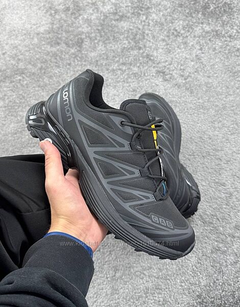 Р.41-46 кроссовки salomon 8-cab tx6 gore-tex all black артикул 0649