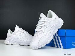 р.41-46 Кроссовки Adidas Ozweego белые KS 12550 