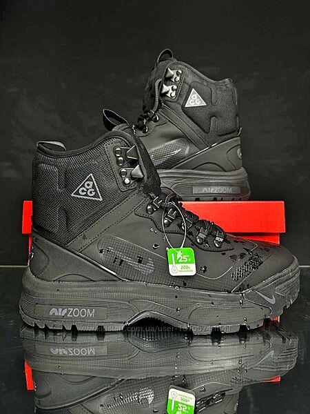 р.41-46 Кроссовки Nike acg zoom gaiadome black gore tex 0670
