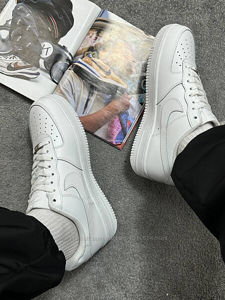 Р.36, 41-45 кроссовки nike air force white   205