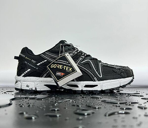 р.41-45 Кроссовки Asics Gel Kahana 8 Black White Gore Tex термо 0280
