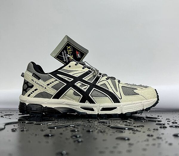 Р.41-45 кроссовки asics gel-kahana 8 black beige gore-tex  0282