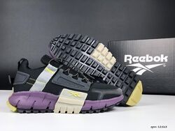 р.36-41 Кроссовки Reebok Zig Kinetica Edge черно/фиолетовые термо KS 12563