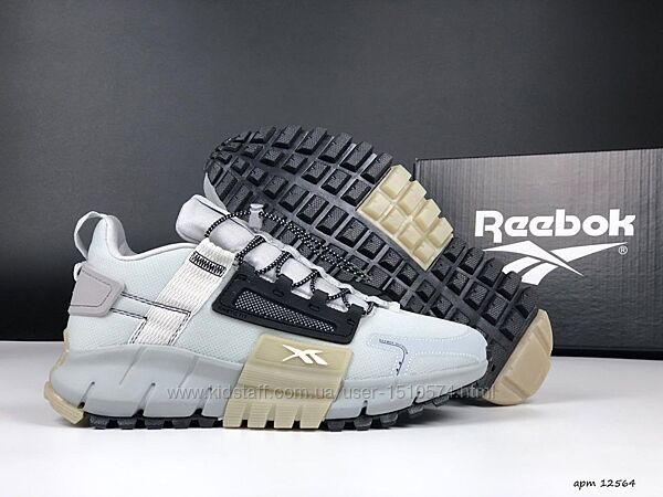 р.36-41 Кроссовки Reebok Zig Kinetica Edge серые термо KS 12564