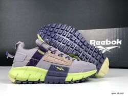 р.36-41 Кроссовки Reebok Zig Kinetica Edge серо/фиолетовые термо KS 12565