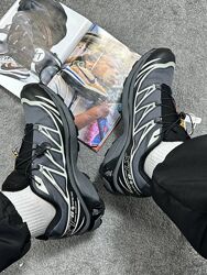 р.40-46 Кроссовки Salomon XT-6 Black Grey Gore-Tex 0675