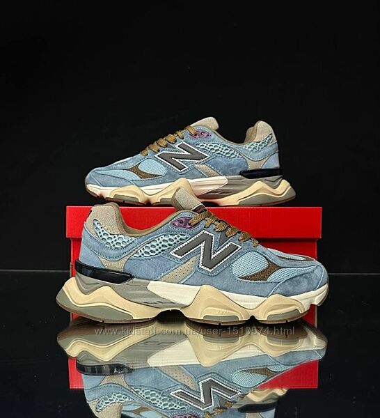 р.41-45 Кроссовки New Balance 9060 Blue Brown  0678