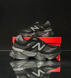 р.42-45 Кроссовки New Balance 9060 Total Black Gore-Tex 0677