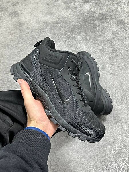 р.41-46 Кроссовки Nike Rivah High Black Gore-Tex 0681