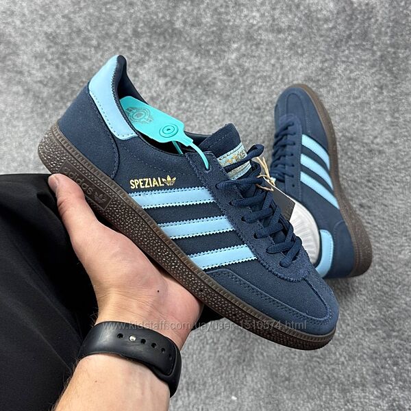 Р.36-41 кроссовки adidas handball spezial navy gum артикул 0548
