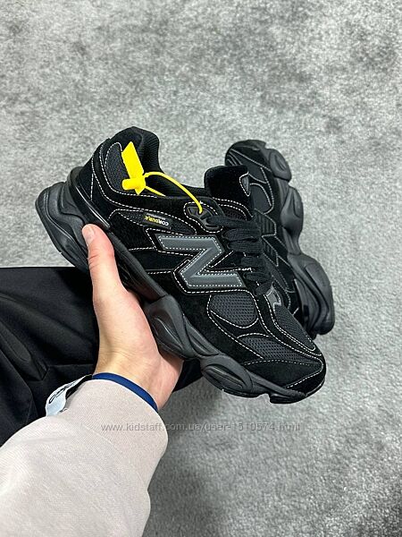 р.36-46 Кроссовки New Balance 9060 Total Black Phantom Cordura 0687