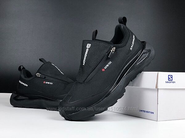 р.41-46 Кроссовки Salomon Odyssey Gore-Tex черные термо KS 12571
