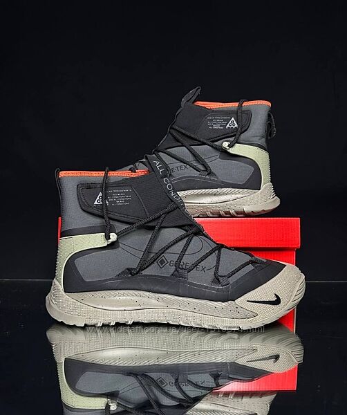 р.36-46 Кроссовки Nike ACG Terra Antarktik Gore-Tex Black Khaki 0691