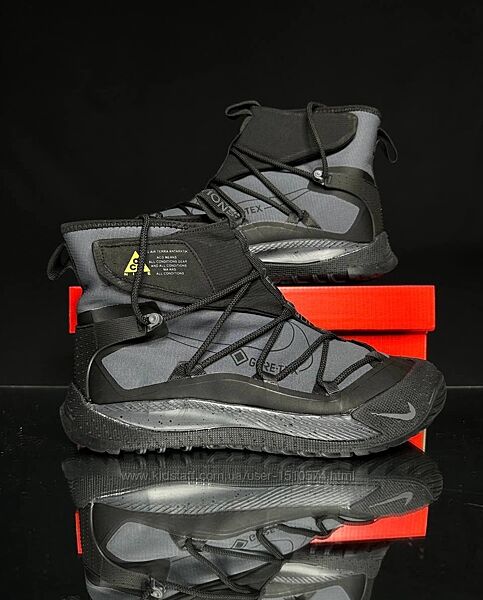 р.36-46 Кроссовки Nike ACG Terra Antarktik Gore-Tex Black Grey  0692