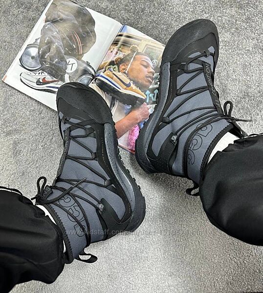 р.36-46 Кроссовки Nike ACG Terra Antarktik Gore-Tex Black Grey  0692