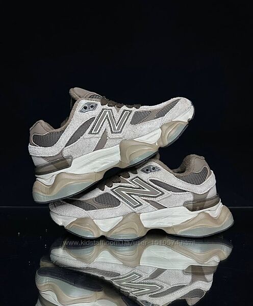 р.36-40 Кроссовки New Balance 9060 Brown Cordura Термо 0696