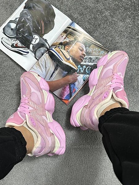р.36-41 Кроссовки New Balance 9060 Pink Cordura Термо 0695