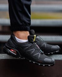р.41-46 Кроссовки Salomon Speedcross 4 Black SL022