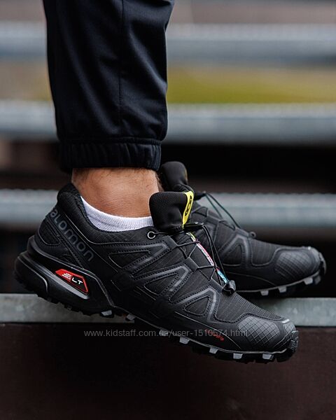 р.41-46 Кроссовки Salomon Speedcross 4 Black SL022