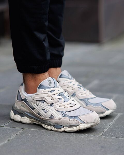р.41-45 Кроссовки Asics Gel-NYC Gore-Tex Beige Silver AS032
