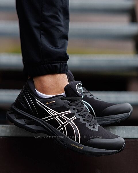 р.41-46 Кроссовки Asics Gel Kayano 27 Gore-Tex Black White AS033