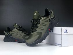 р.41-46 Кроссовки Salomon Supercross 4 хаки термо KS 12583