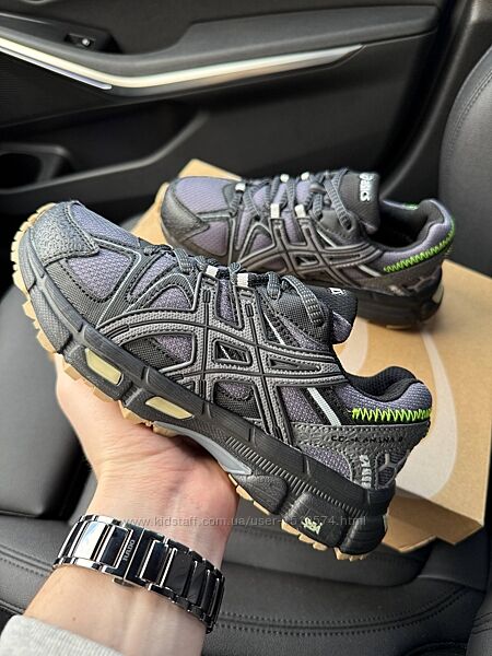 р.37-41 Кроссовки Asics Gel Kahana 8 Dark Grey термо AS037