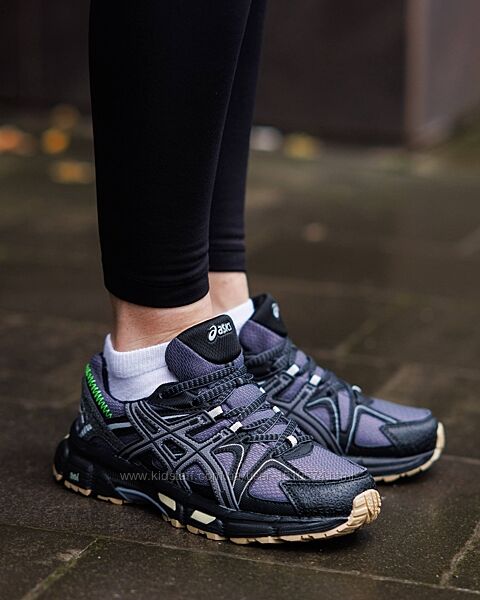 р.37-41 Кроссовки Asics Gel Kahana 8 Dark Grey термо AS037