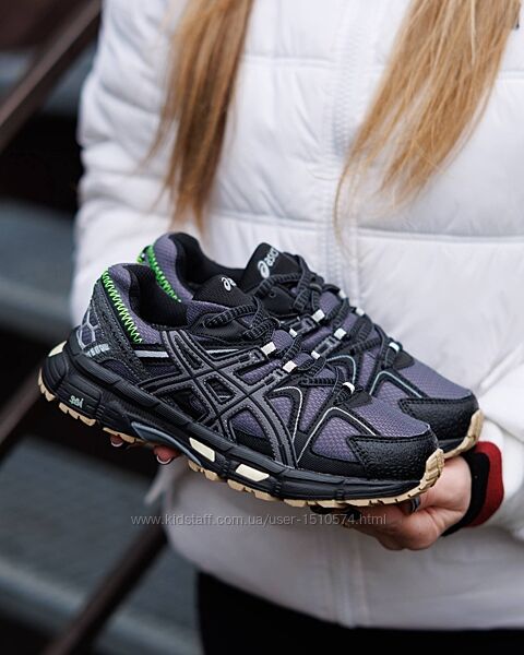 р.37-41 Кроссовки Asics Gel Kahana 8 Dark Grey термо AS037