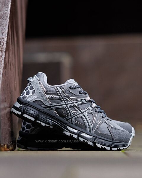 р.37-41 Кроссовки Asics Gel Kahana 8 Dark Grey термо AS039