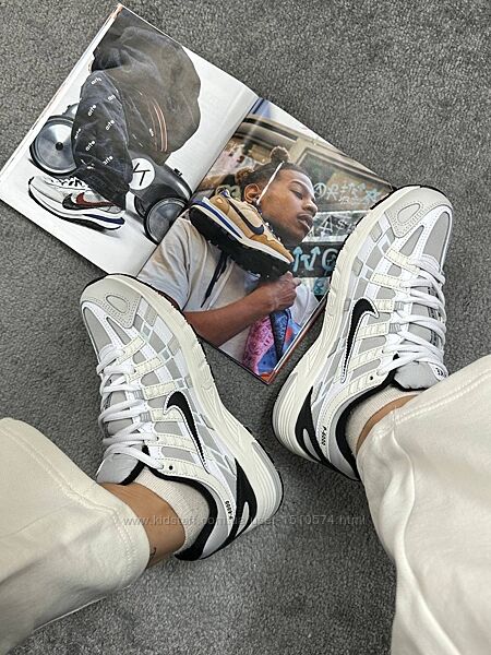 р.36-46 Кроссовки Nike P-6000 White Black Gore Tex 0708