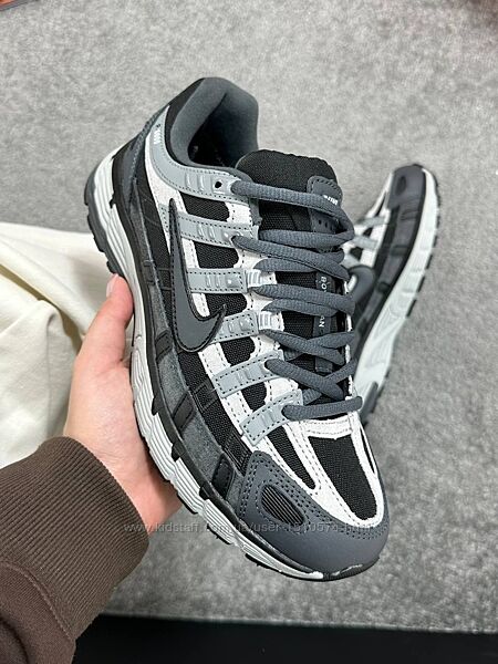 р.36-41 Кроссовки Nike P-6000 Black Grey Gore Tex 0706