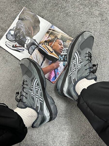 р.41-46 Кроссовки Asics Gel Nyc Gore-Tex Dark Grey 0705