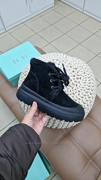 р.36-40 Зимние натуральные подростковые/женские сапоги фирмы TM. Itts KT101