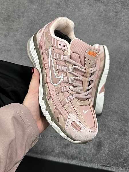 р.36-40 Кроссовки Nike P-6000 White Pink Gore Tex 0713