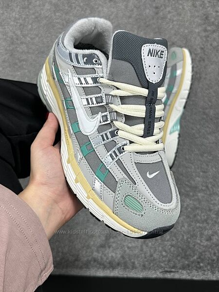 р.36-44 Кроссовки Nike P-6000 Grey Green Gore Tex 0715