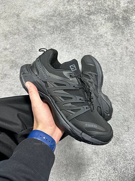 р.43,44,45 Кроссовки Salomon XT Black Gore-Tex 0718