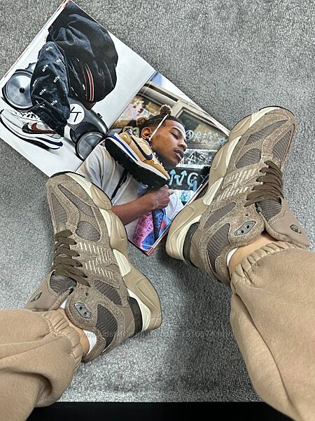 р.36-41 Кроссовки New Balance 9060 Brown High Gore Tex, мех 0720