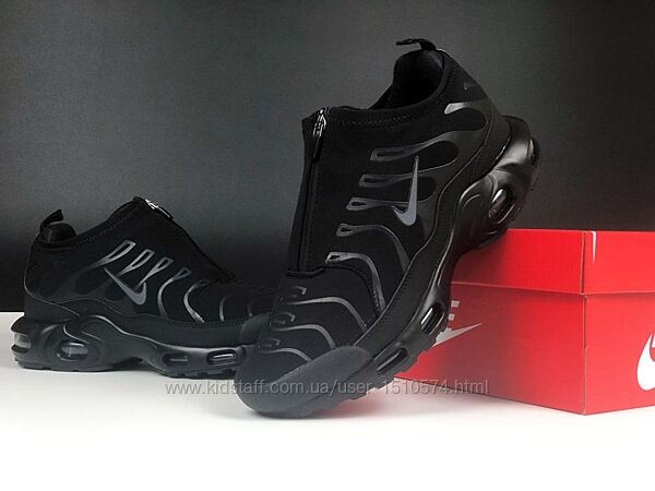 р.41-45 Кроссовки Nike TN Air Max Plus черные термо KS 12603