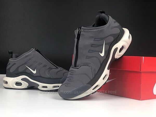 р.41-45 Кроссовки Nike TN Air Max Plus серые термо KS 12604
