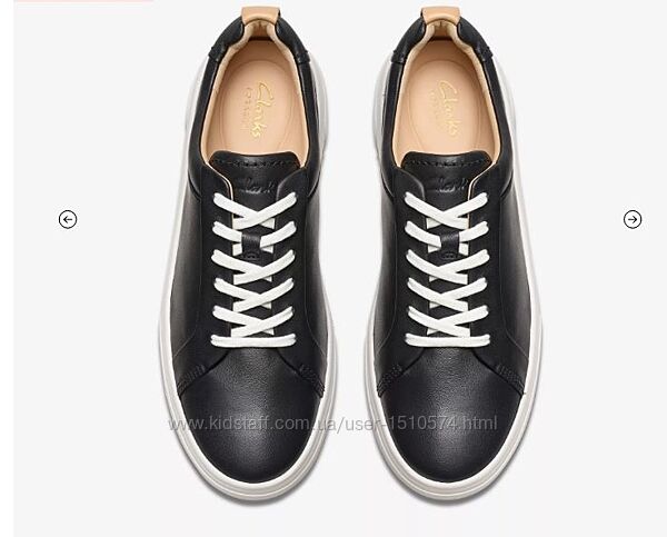 р.41.5 Clarks женские кожаные кроссовки оригинал