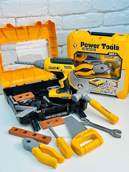 Набор инструментов с шуруповертом из 28 предметов Артикул2241