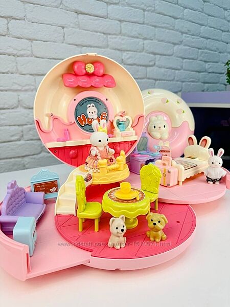  Дом  семьи зайчат  Артикул1987 видео