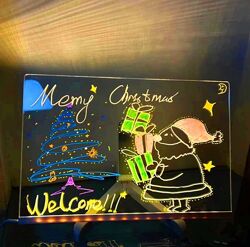 Детская светодиодная LED доска-ночник Артикул2578