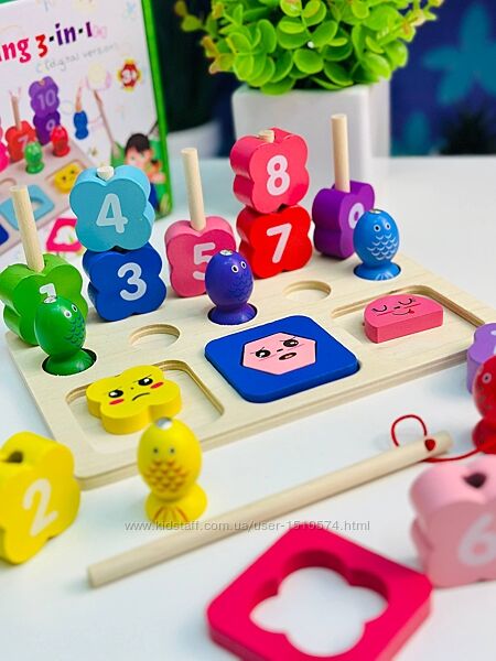 Учебная  детская доска 3в1  Артикул 2542